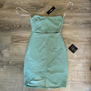 lulus teal dress